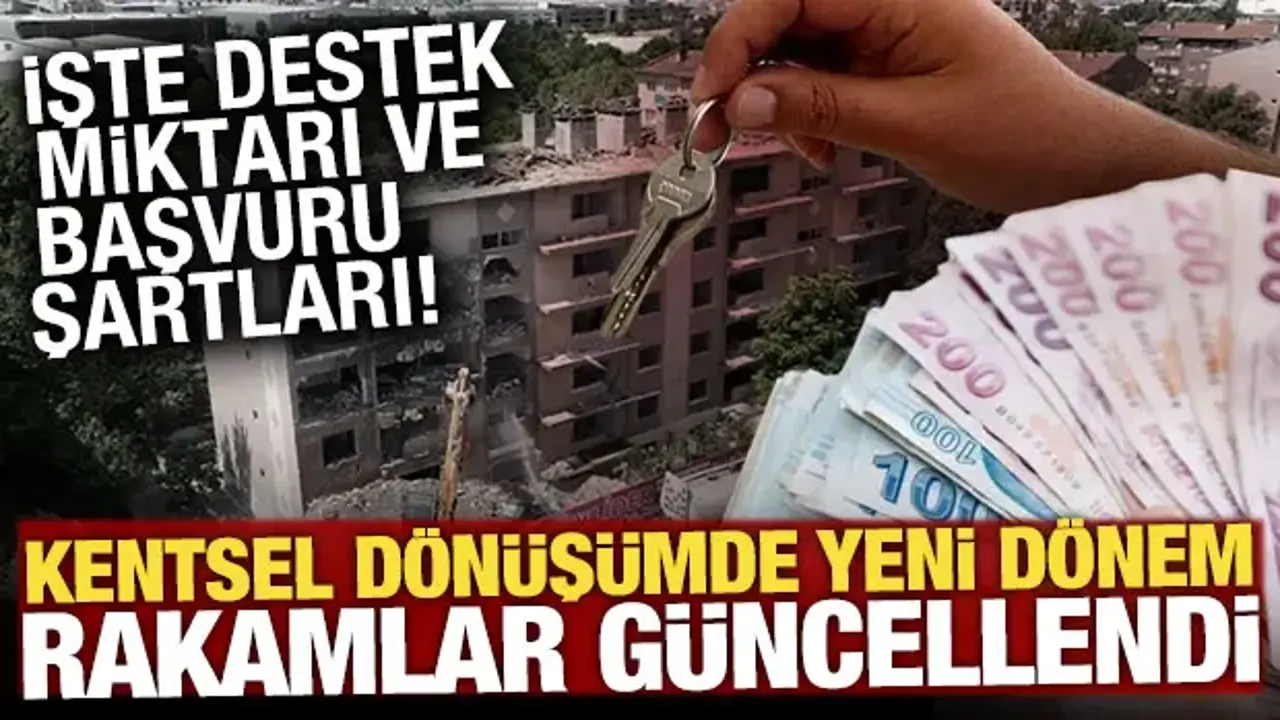 Kentsel Dönüşümde Destek Paketi Genişledi Toplam Finansman Tutarı 3 Milyon Liraya Ulaştı!