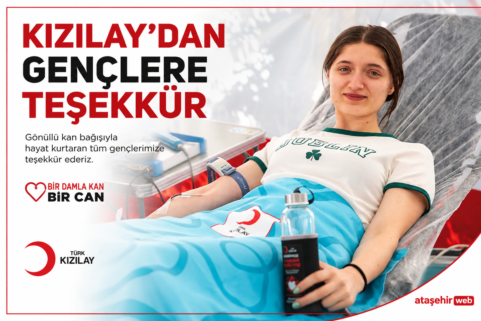 Kizilay’dan Gençlere Teşekkür