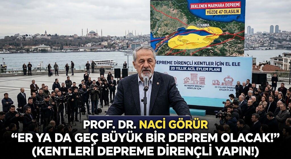 Prof. Dr. Naci Görür Er Ya Da Geç Büyük Bir Deprem Olacak! (2)