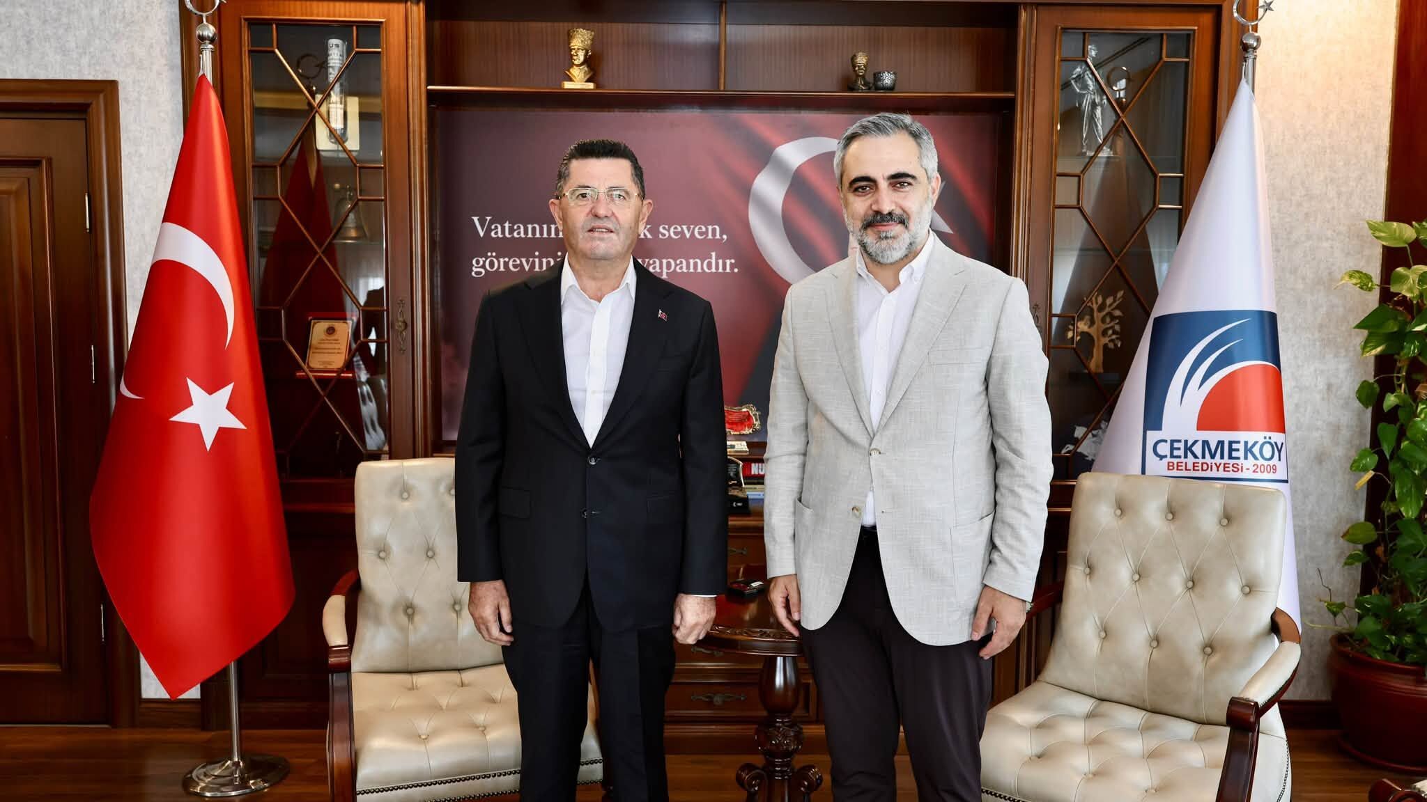 Ak Parti Ataşehir Teşkilatı’ndan Orhan Çerkez’e Anlamlı Ziyaret (2)