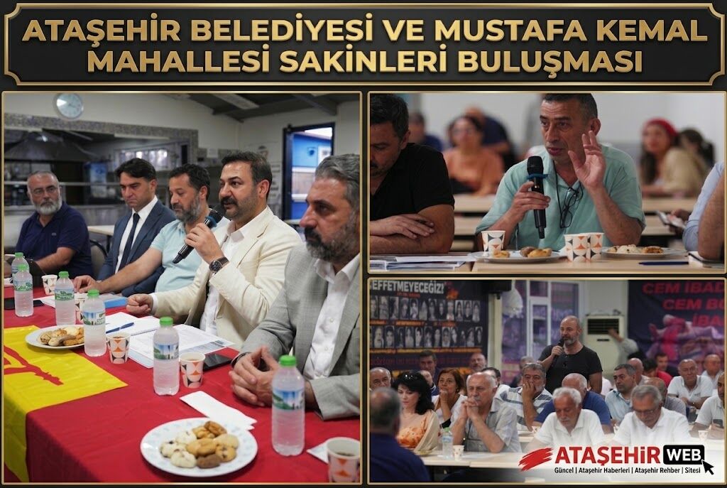 Ataşehir Belediyesi Mustafa Kemal Mahallesi’nde Komşularıyla Bir Araya Geldi!
