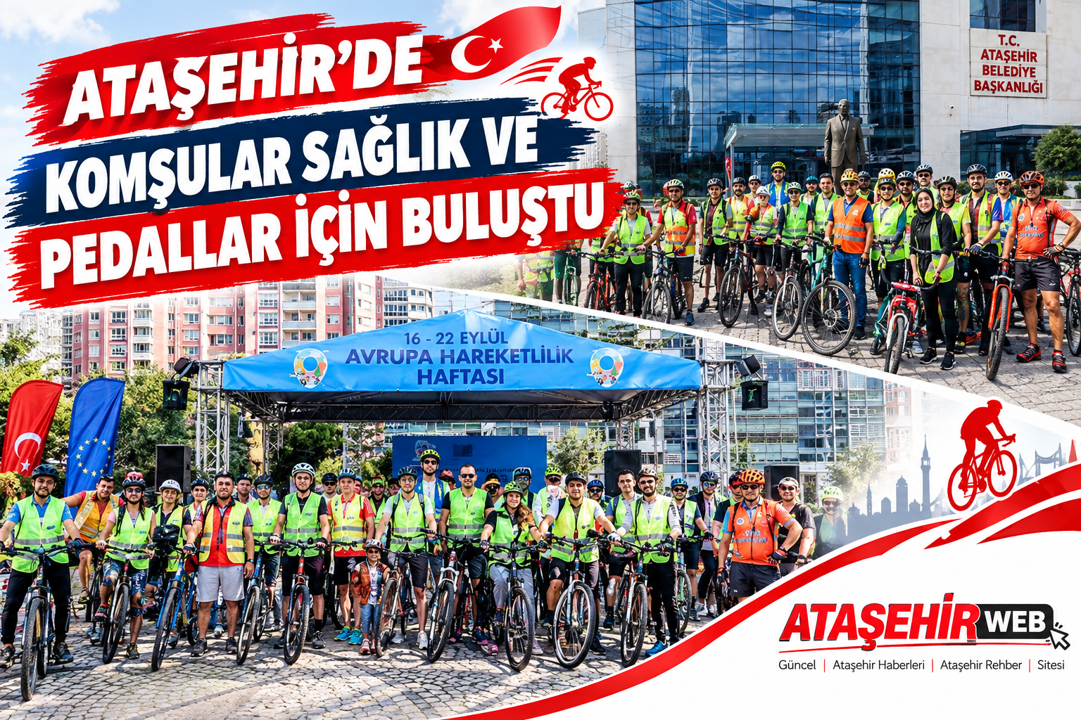 Ataşehir’de Komşular Sağlık Ve Pedallar İçin Buluştu 12