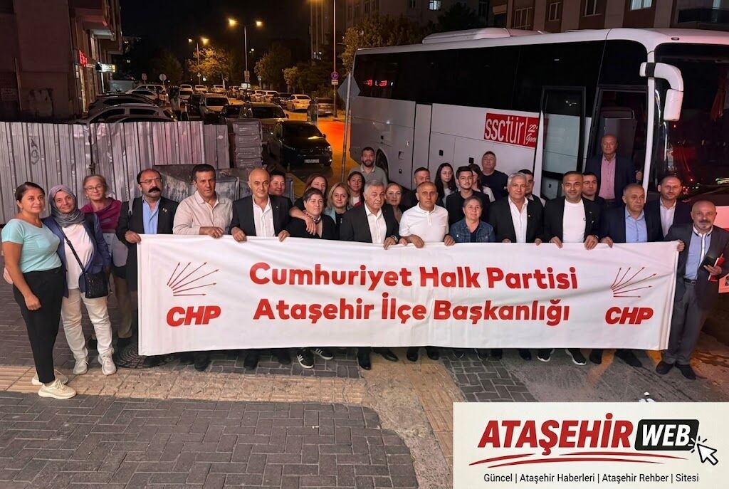 Chp Ataşehir Örgütü’nden Ankara’ya Anıtkabir Yolculuğu