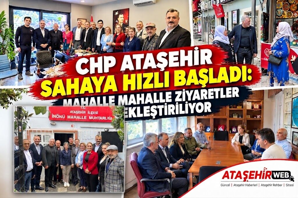 Chp Ataşehir Sahaya Hızlı Başladı