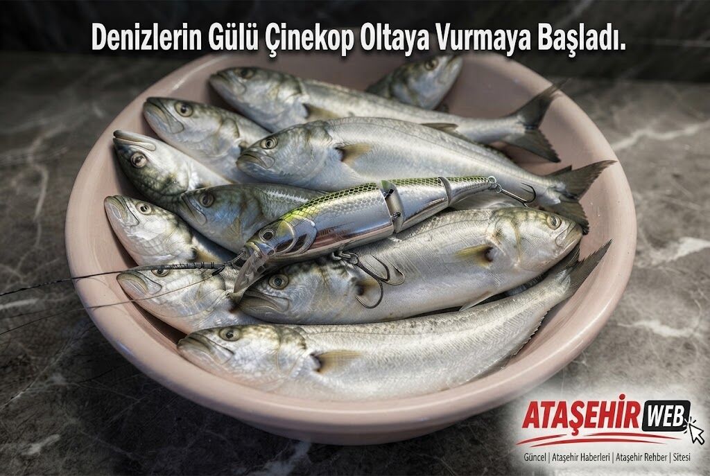 Denizlerin Gülü Çinekop Oltaya Vurmaya Başladı