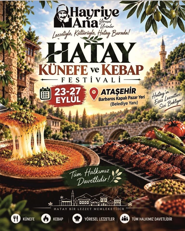 Hatay Künefe Ve Kebap Festivali, Renkli Etkinlikler Ve Zengin Bir Lezzet Şöleniyle Kapılarını Açtı. (2)