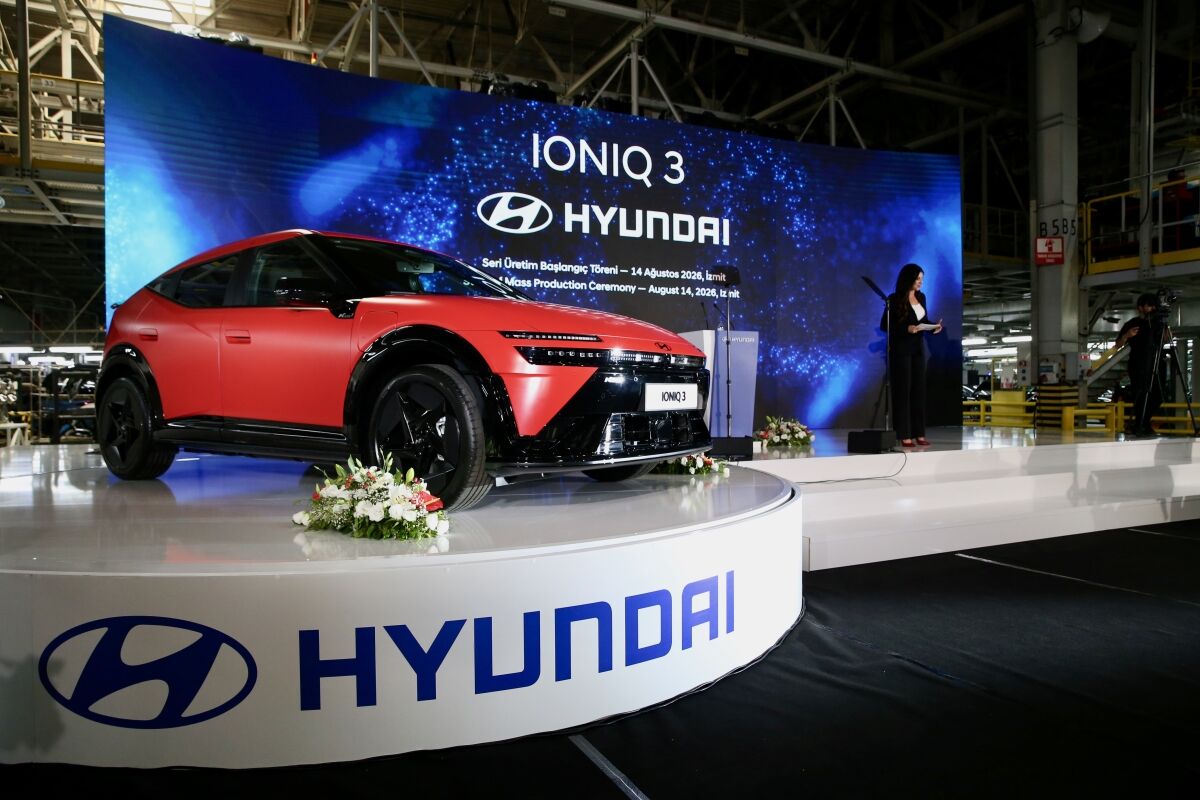 Hyundai Motor Türkiye, İlk Elektrikli Aracı Ioniq 3’Ün Üretimine Başladı.