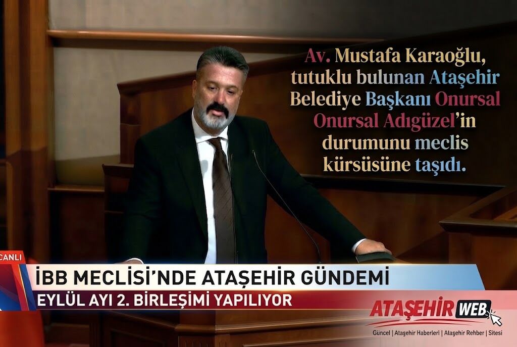 İbb Meclisi’nde Ataşehir Gündemi