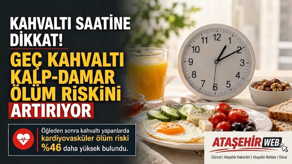 Kahvaltıyı Geç Saatlere Bırakmak Erken Ölüm Riskini Artırabilir