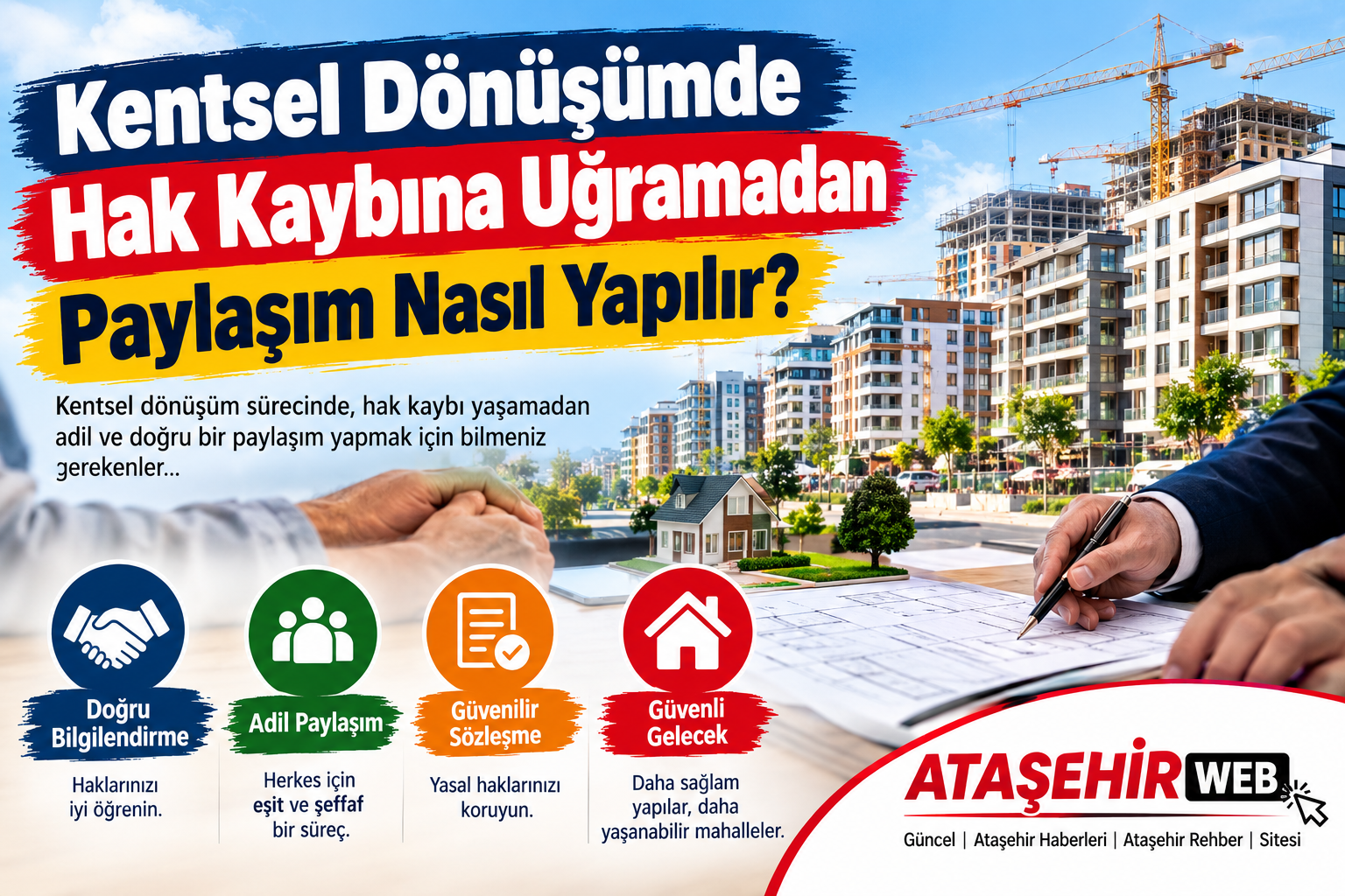 Kentsel Dönüşümde Hak Kaybına Uğramadan Paylaşım Nasıl Yapılır