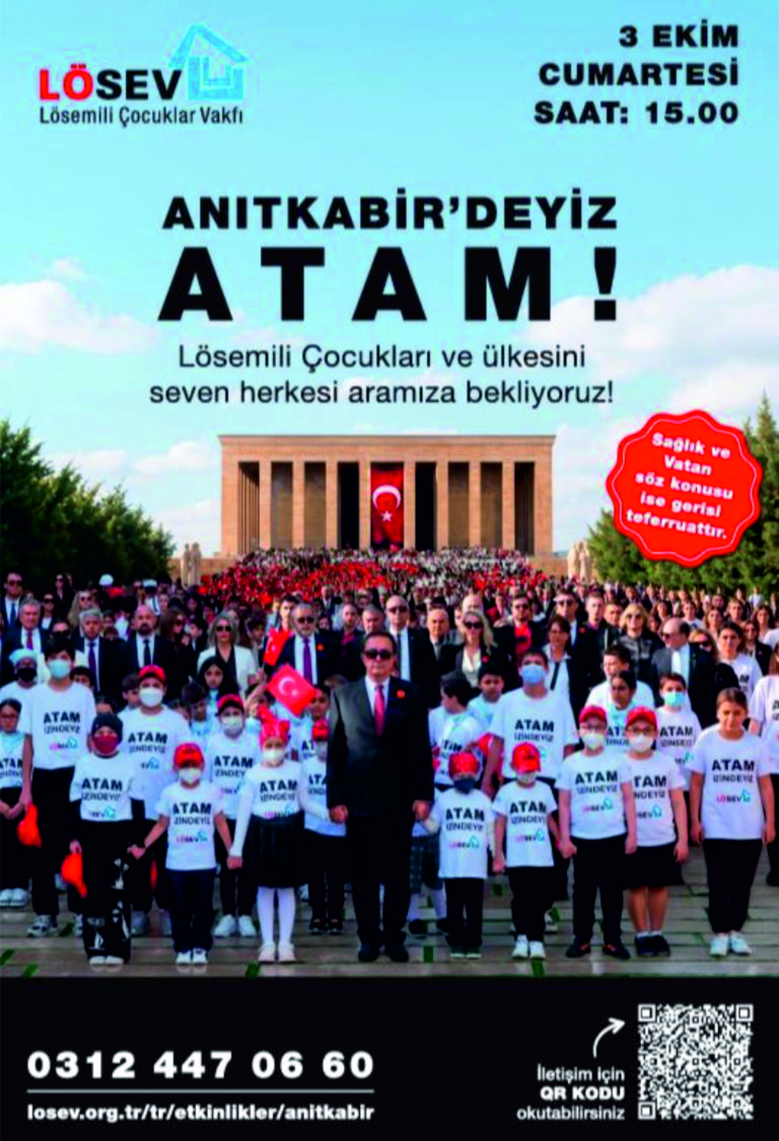 Lösev, Tüm Türkiye’yi Atatürk’ün Huzuruna Davet Ediyor (2)