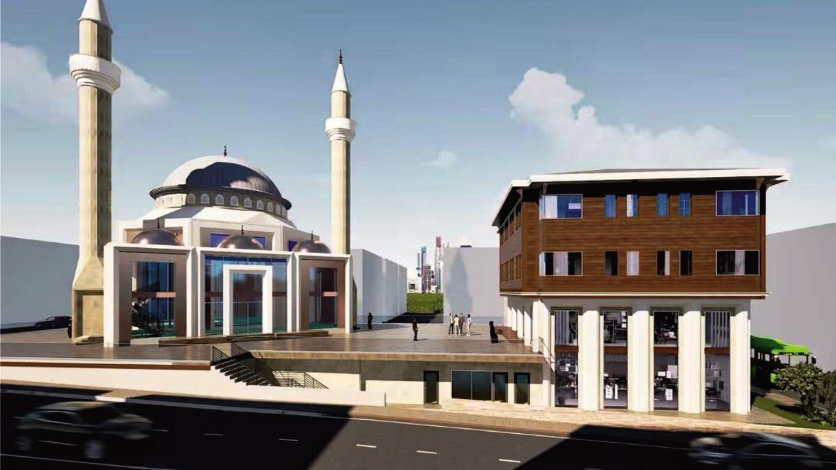 🕌 Müftü Hüseyi̇n Aksoy Kayişdaği Merkez Cami̇i̇ İnşaatini İnceledi̇!