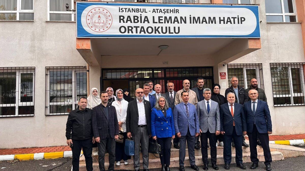 Rabia Leman İmam Hatip Ortaokulu Mescidi Dualarla Hizmete Açıldı,5
