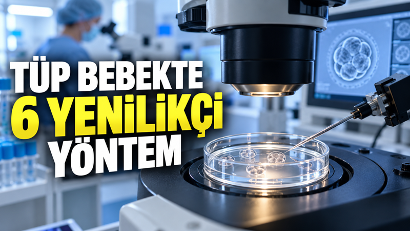 Tüp Bebekte 6 Yeni̇li̇kçi̇ Yöntem