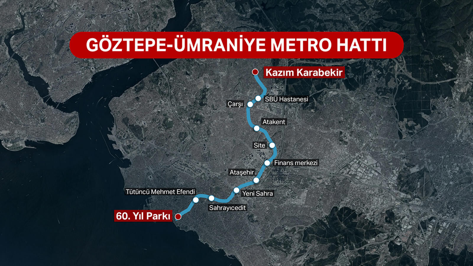 Ümraniye Ataşehir Göztepe Metrosu’nda Geri Sayım 1