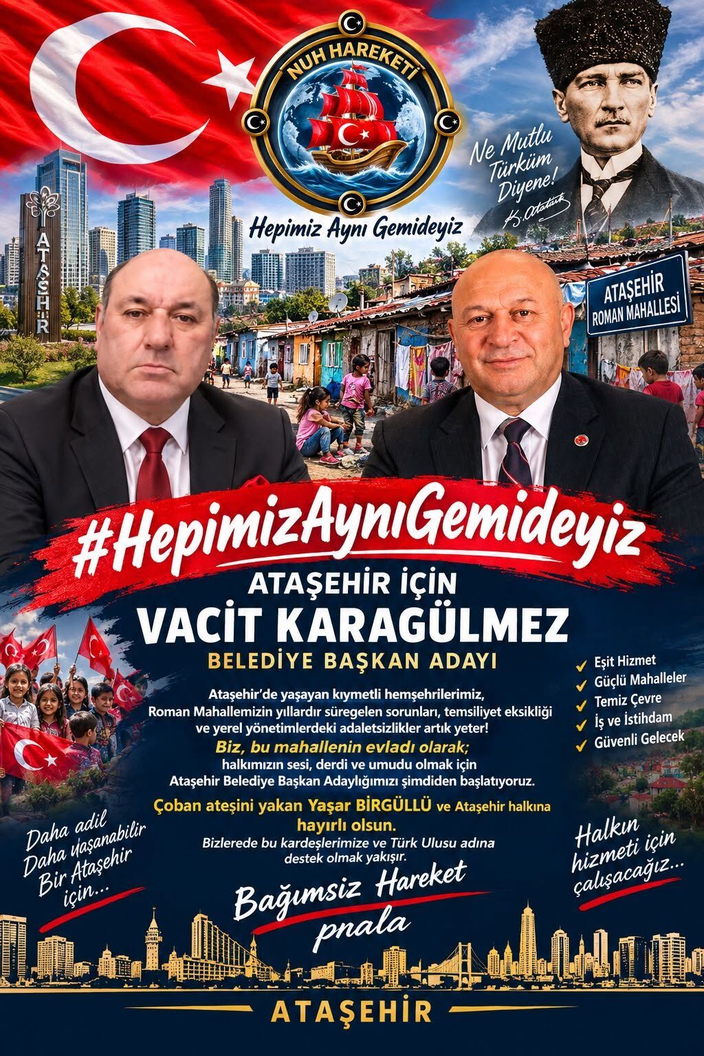 Vacit Karagulmez Ataşehir Belediye Başkan Adaylığını Açıkladı 1