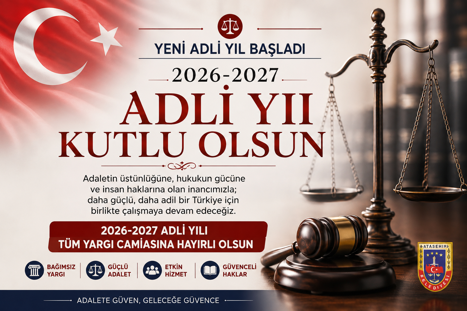 Yeni Adli Yıl Başladı 2026 2027 Adli Yılı Tüm Yargı Camiasına Hayırlı Olsun