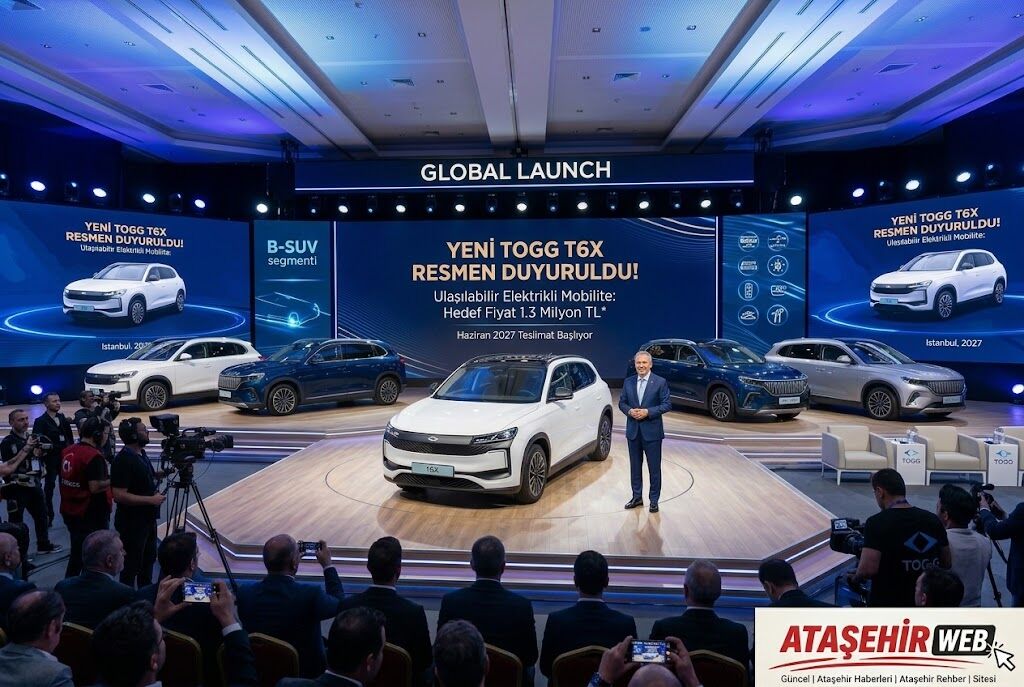 Yeni Togg T6X Modeli, B Suv Segmentinde Satış Tak