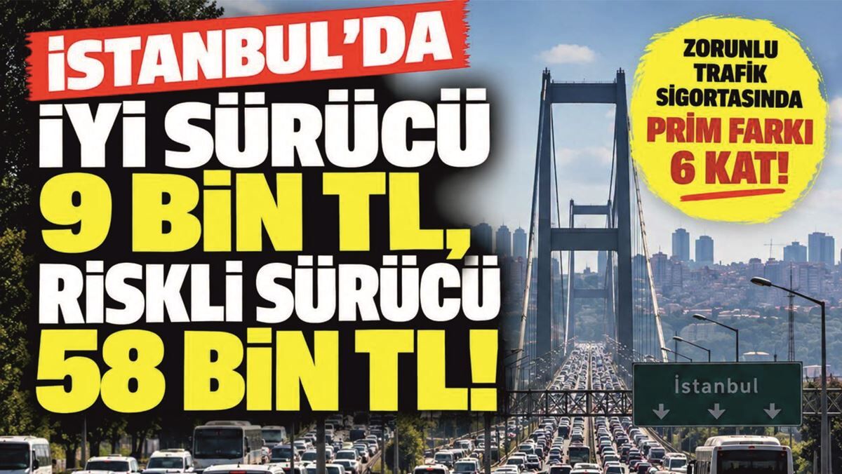 Zorunlu Trafik Sigortasında İstanbul’da Primler 58 Bin Tl’yi Buluyor