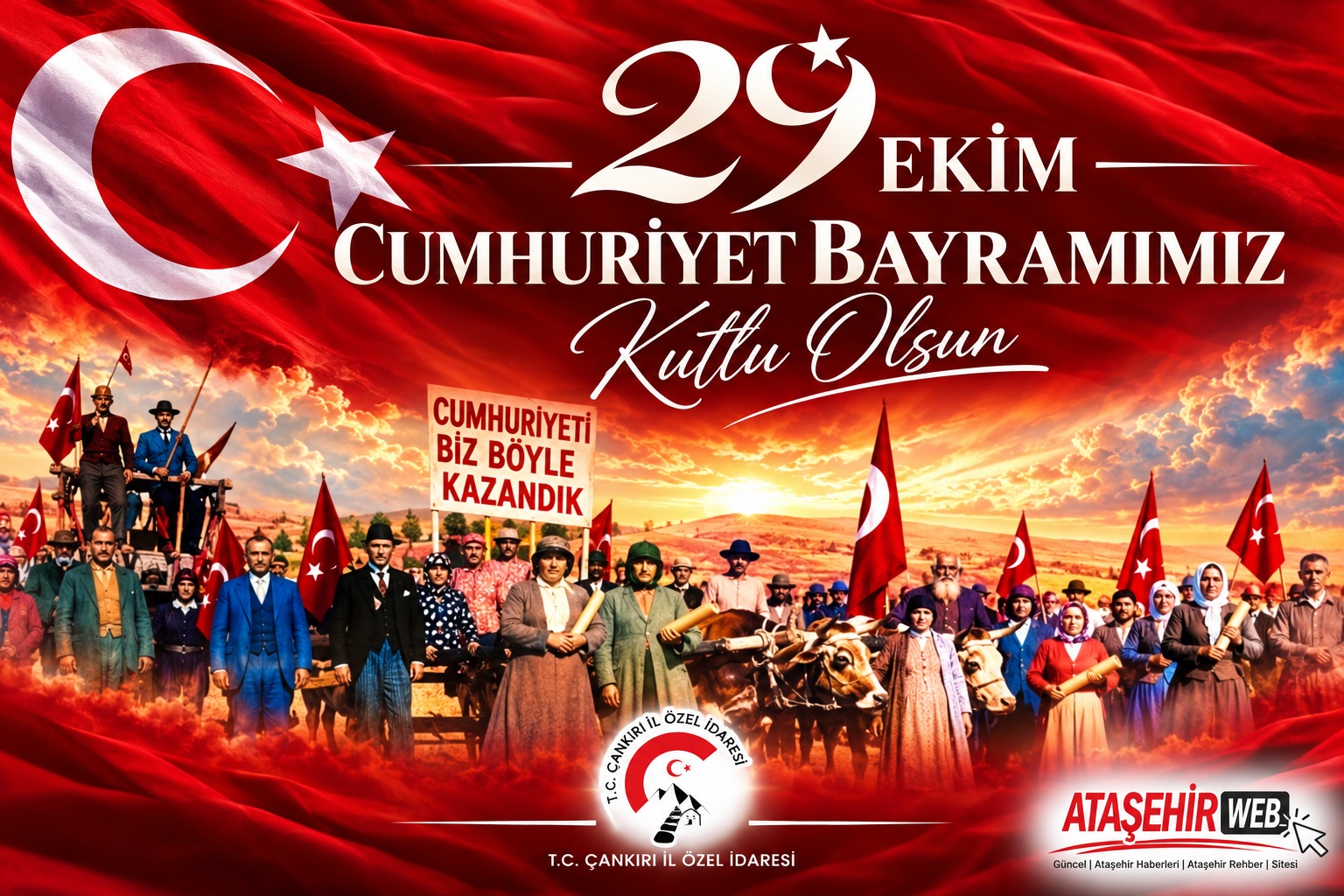 29 Ekim Cumhuriyet Bayramı Coşkusu