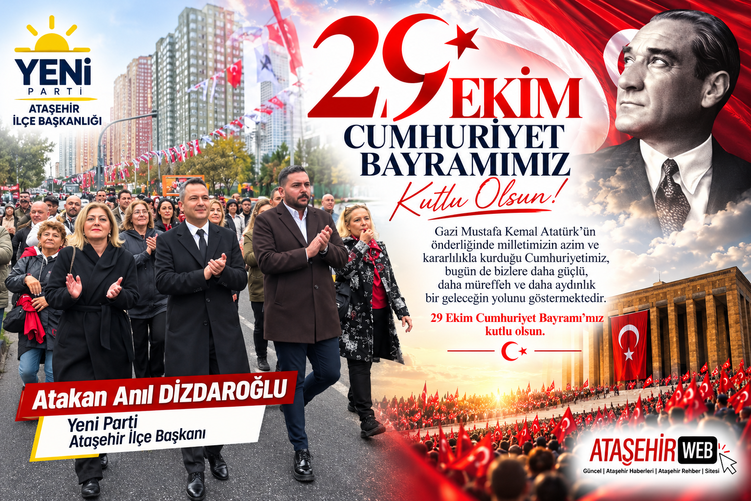 29 Ekim Cumhuriyet Bayramı Kutlamaları