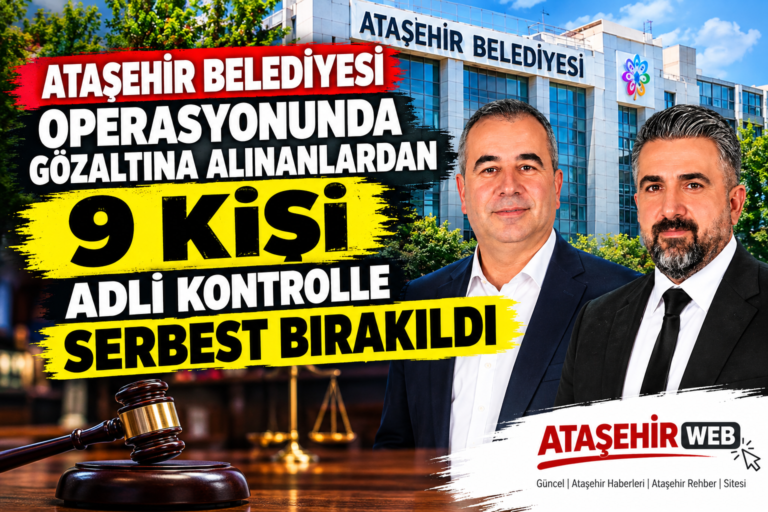 9 Kişi Adli Kontrol Şartıyla Serbest