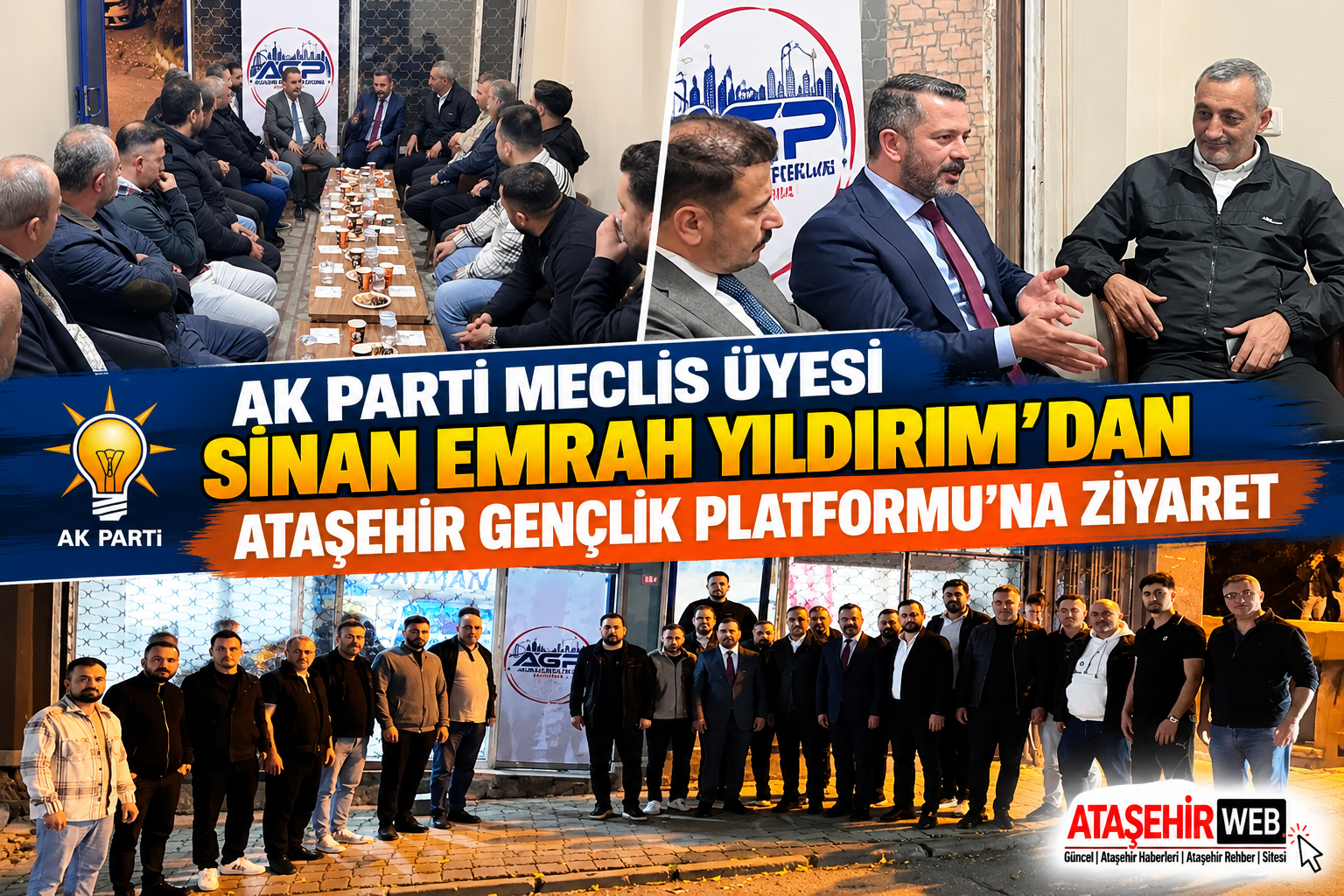 Ak Parti’den Ataşehir Gençlik Platformu Ziyareti
