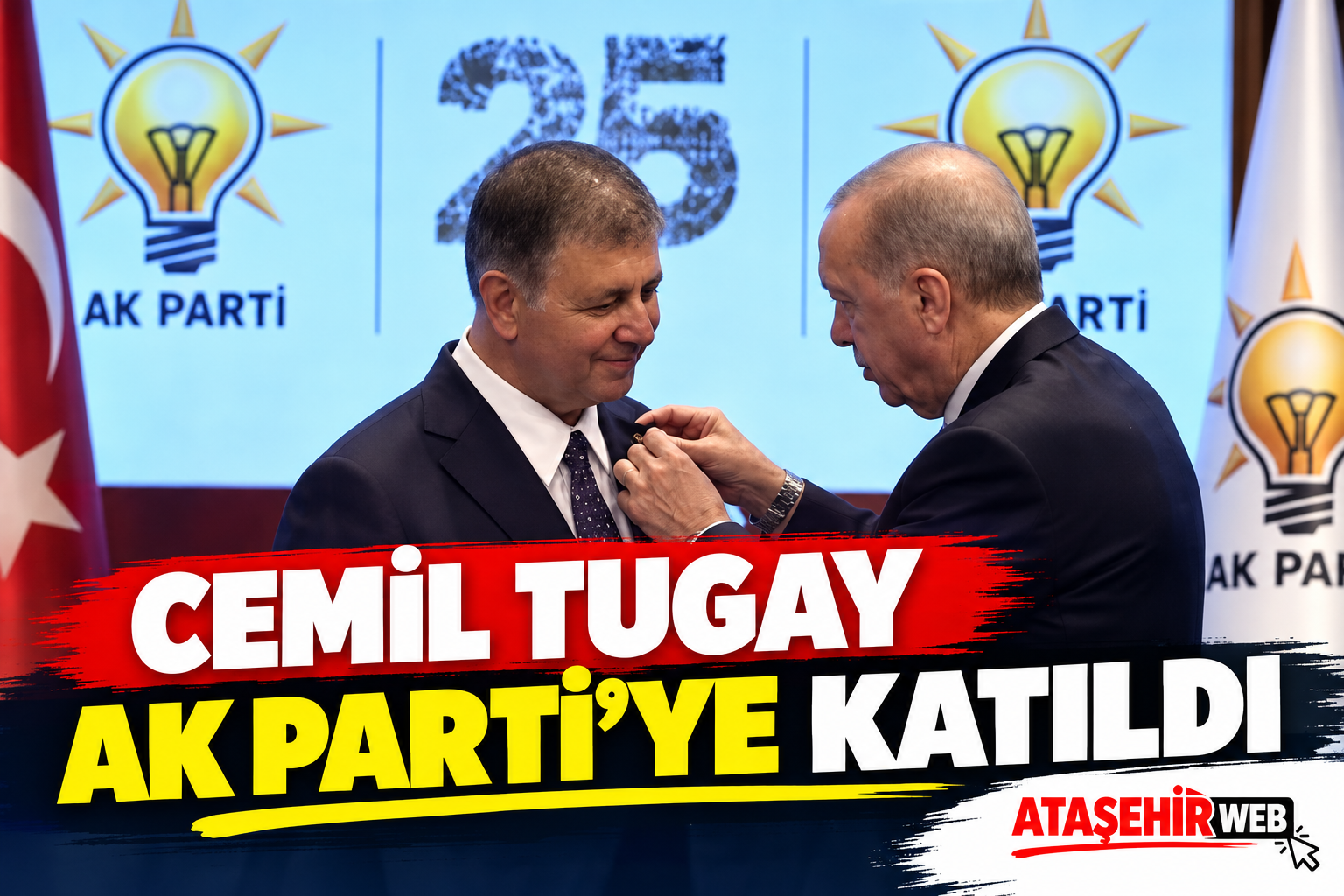 Ak Parti’ye Katılım Töreni Haberi