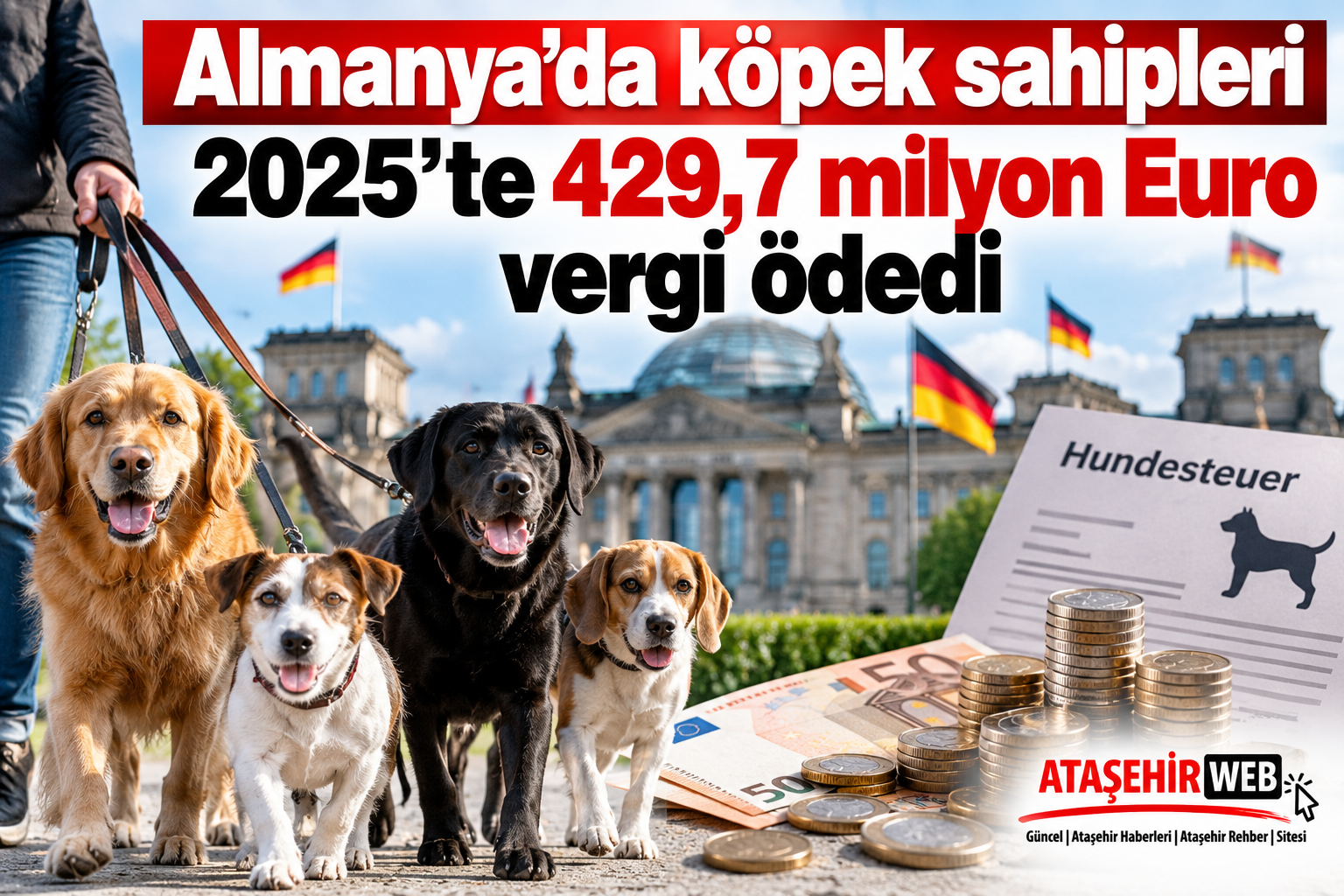 Almanya’da Köpek Vergisi Rekoru