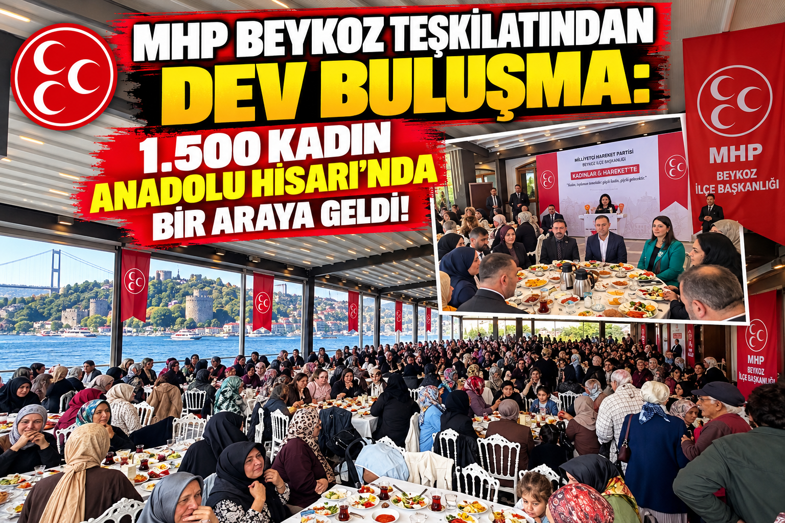 Anadolu Hisarı’nda Kadınların Büyük Buluşması