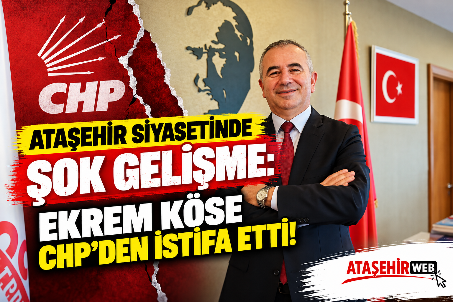 Ataşehir Siyasetinde Şok Gelişme