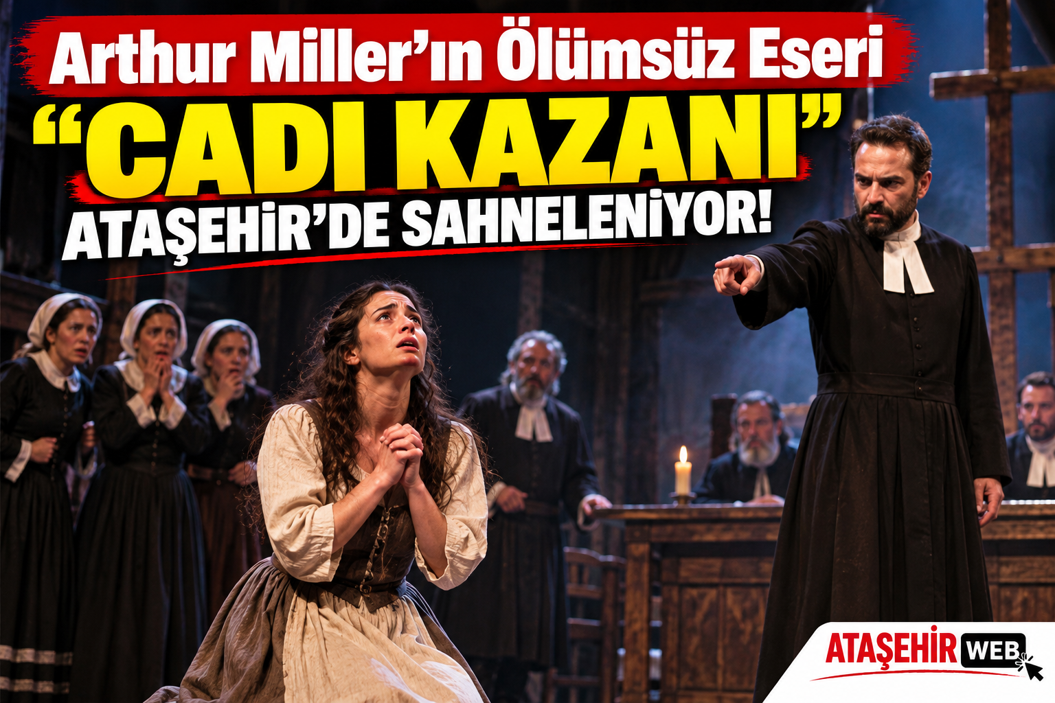 Ataşehir’de Cadı Kazanı Sahnesi