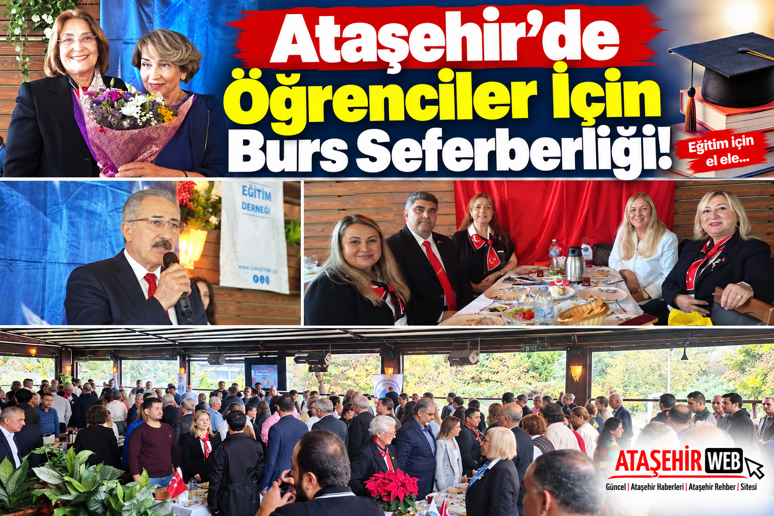Ataşehir’de Öğrenciler İçin Burs Seferberliği