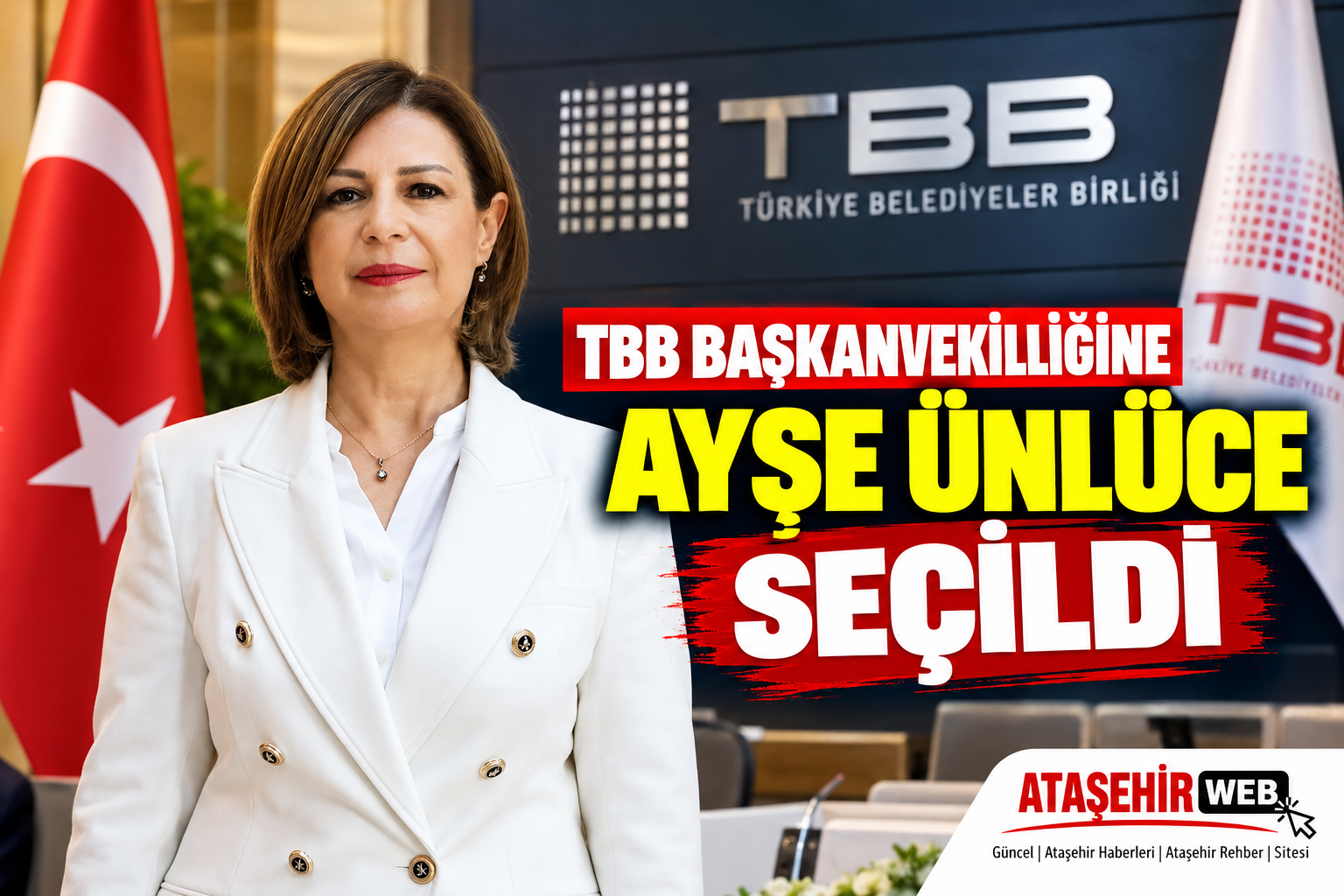 Ayşe Ünlüce Tbb Başkanvekili Seçildi