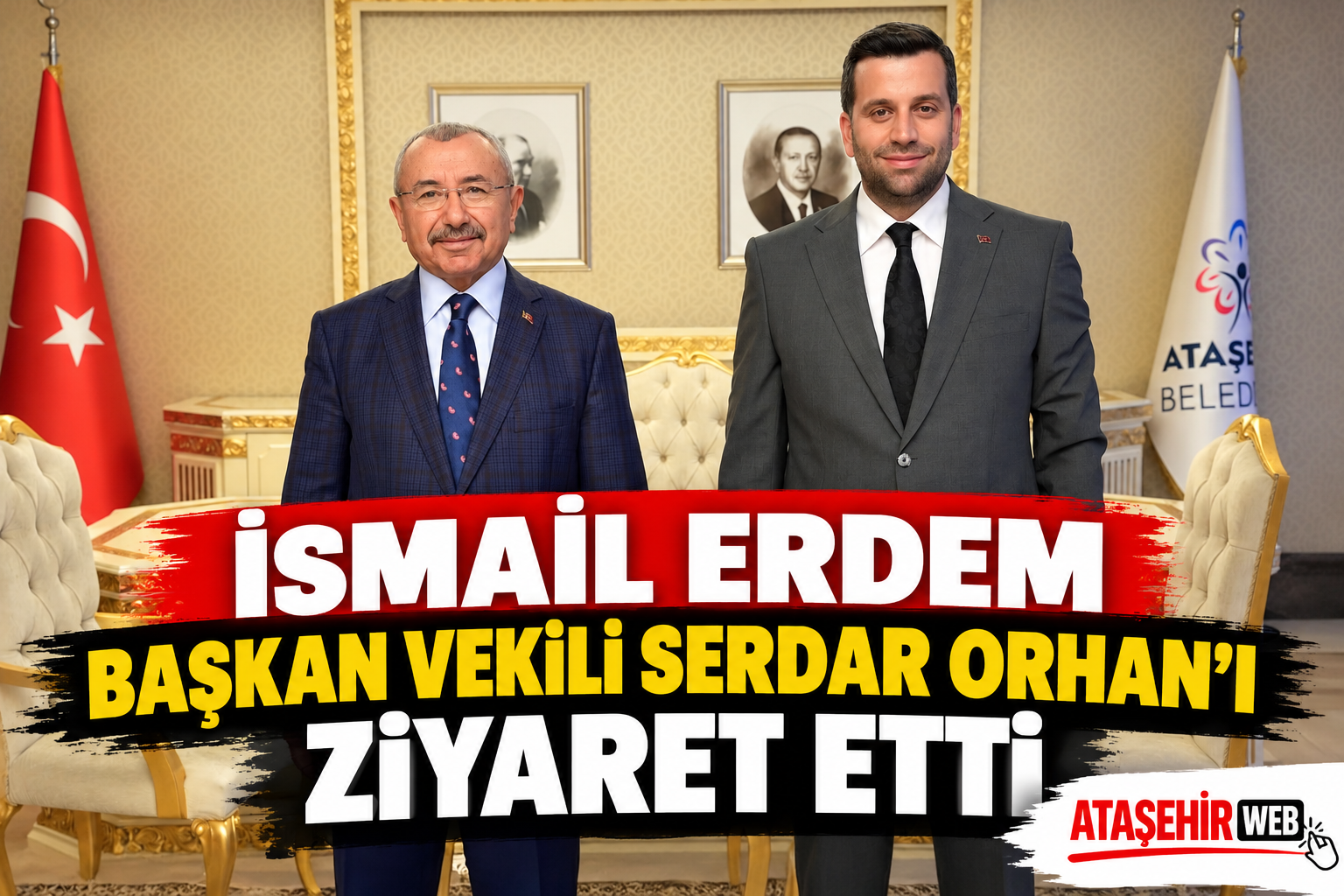 Belediyede Resmî Ziyaret Buluşması
