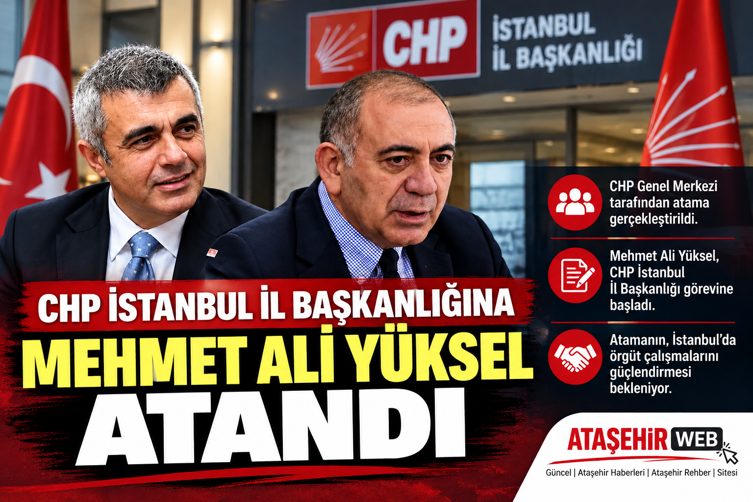 Chp İstanbul İl Başkanlığı Ataması