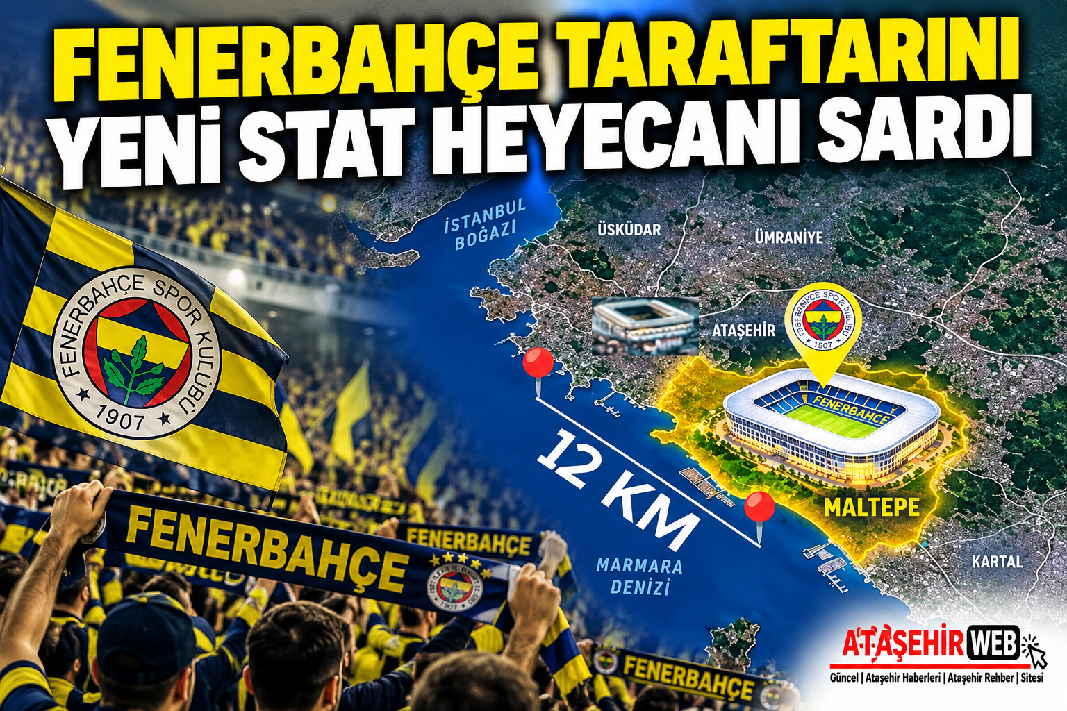 Fenerbahçe Taraftarını Yeni Stat Heyecanı Sardı