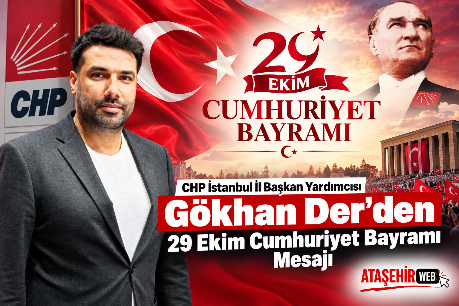 Gökhan Der’den Cumhuriyet Bayramı Mesajı