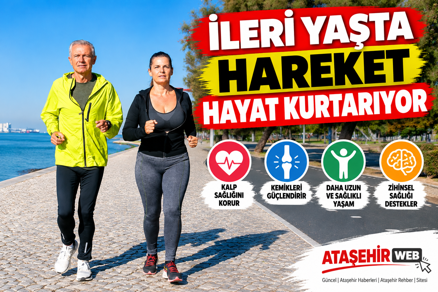 İleri Yaşta Hareket Hayat Kurtarıyor