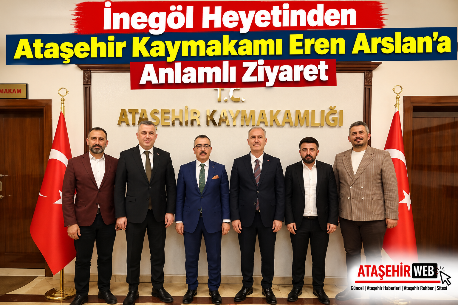 İnegöl Heyetinin Ataşehir Ziyareti