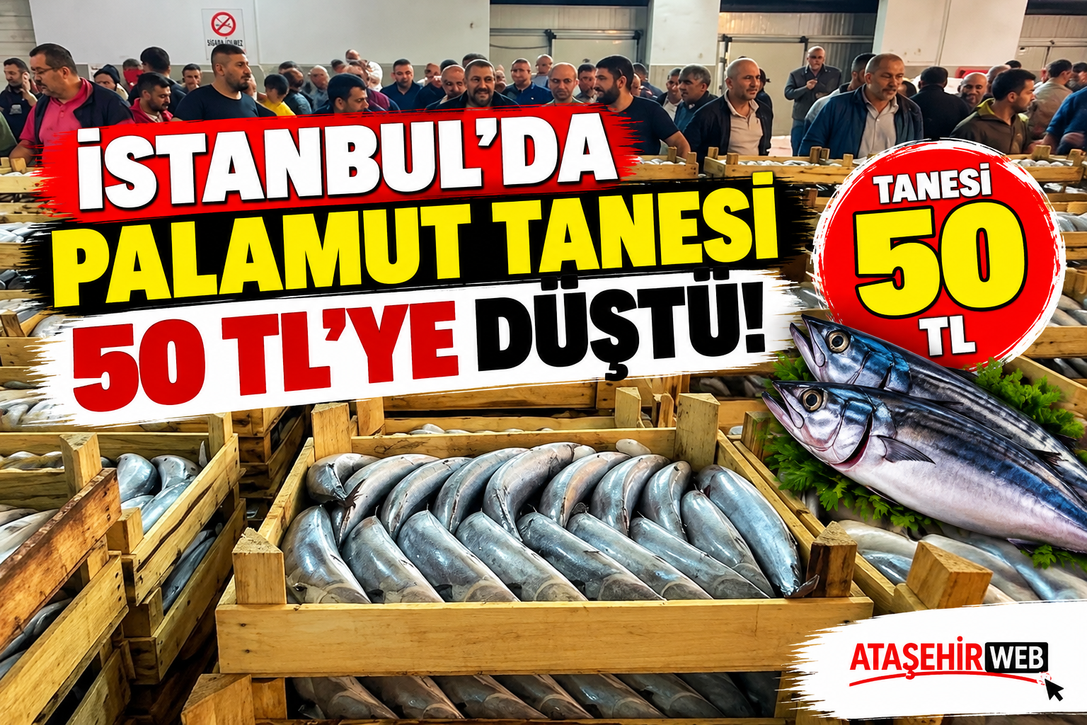 İstanbul’da Palamut Fiyatları Düştü