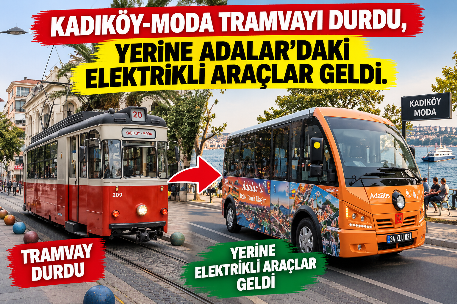 Kadıköy’den Elektrikli Ulaşıma Geçiş