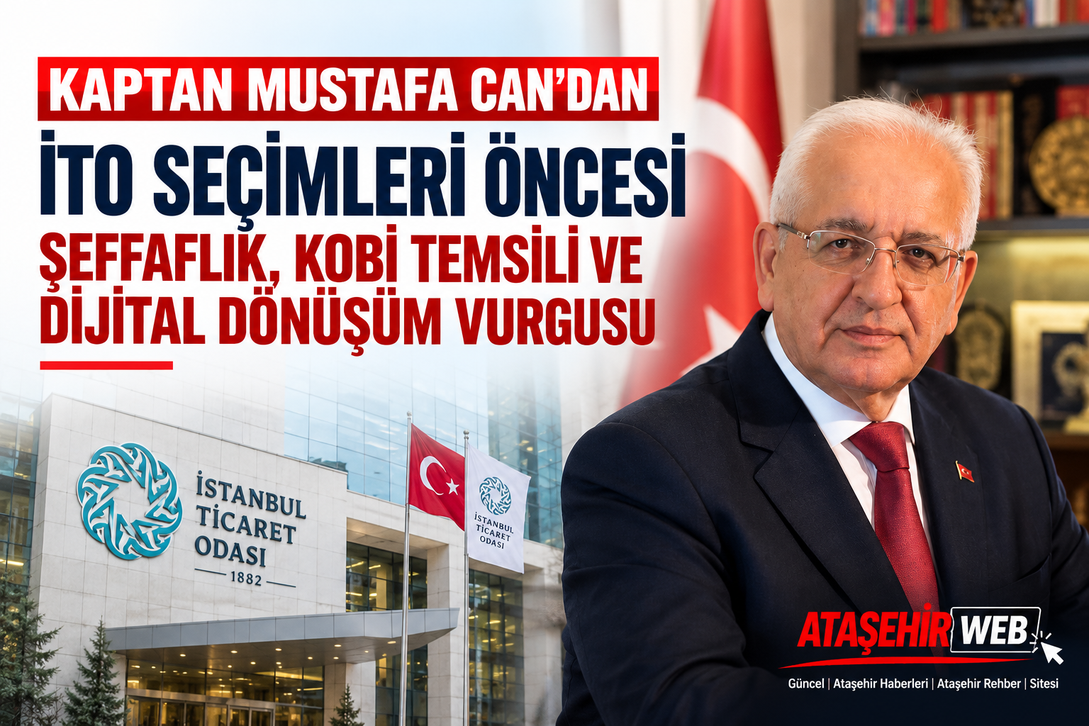 Kaptan Mustafa Can’dan İto Seçimleri Öncesi Şeffaflık, Kobi̇ Temsili Ve Dijital Dönüşüm Vurgusu