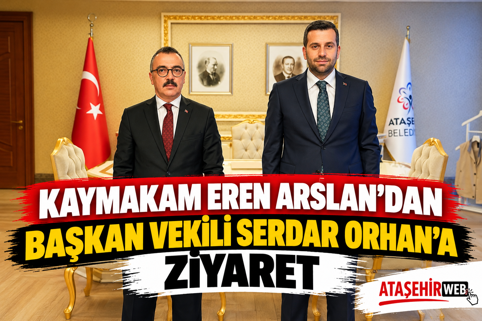 Kaymakamdan Başkan Vekiline Ziyaret