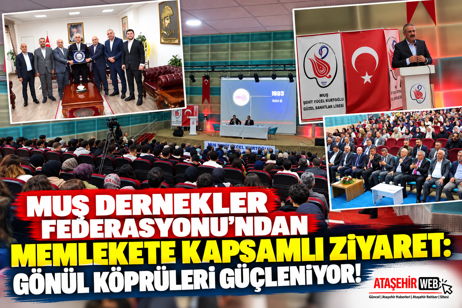 Muş Dernekleri’nden Gönül Köprüleri