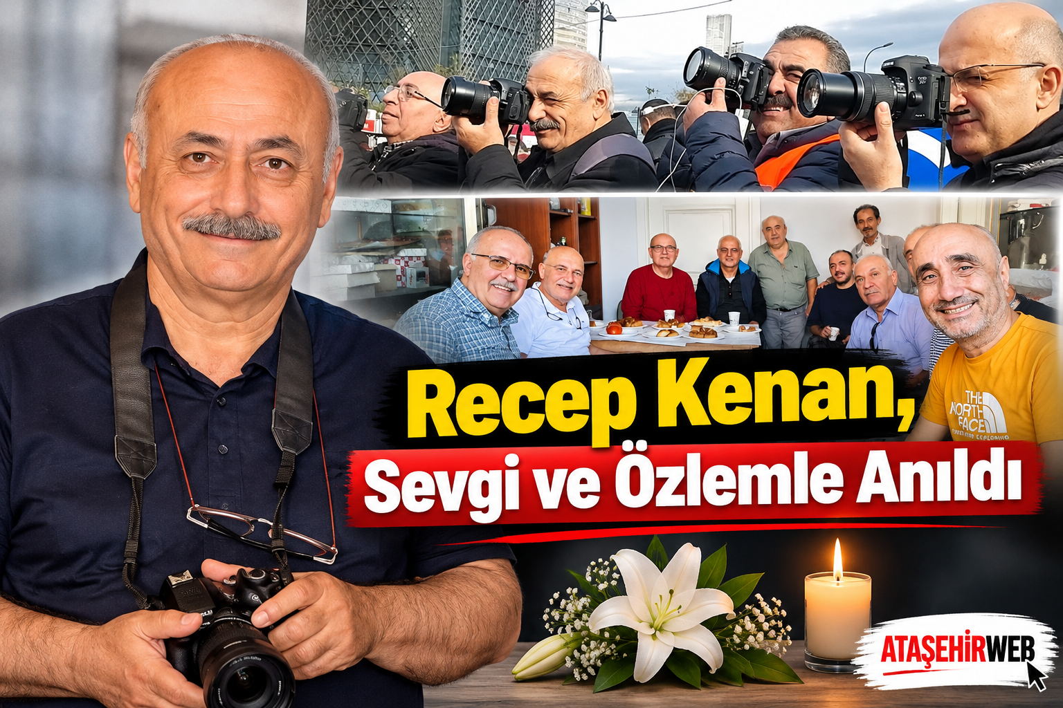 Recep Kenan Sevgi Ve Özlemle Anıldı