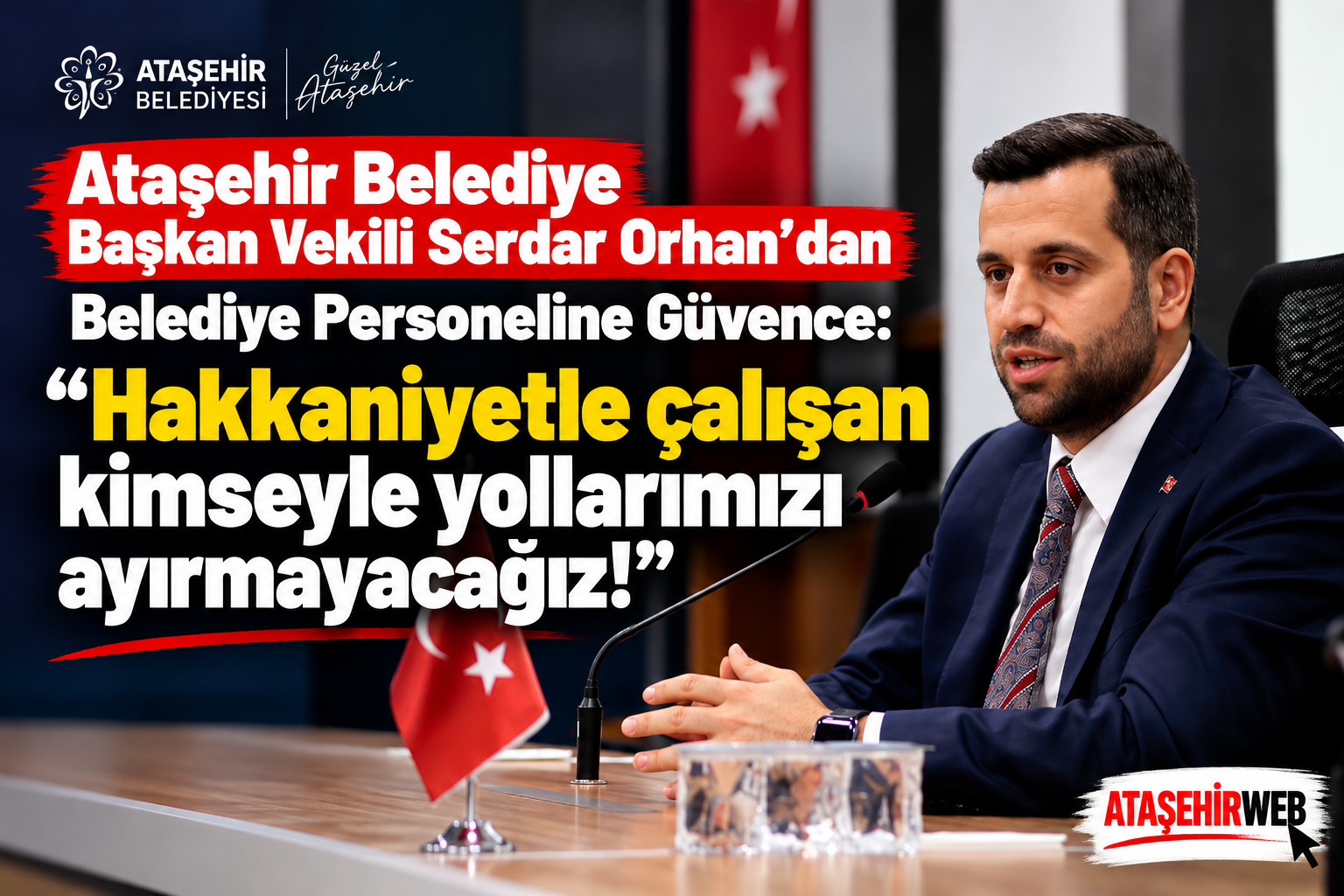 Serdar Orhan’dan Personeline Güvence