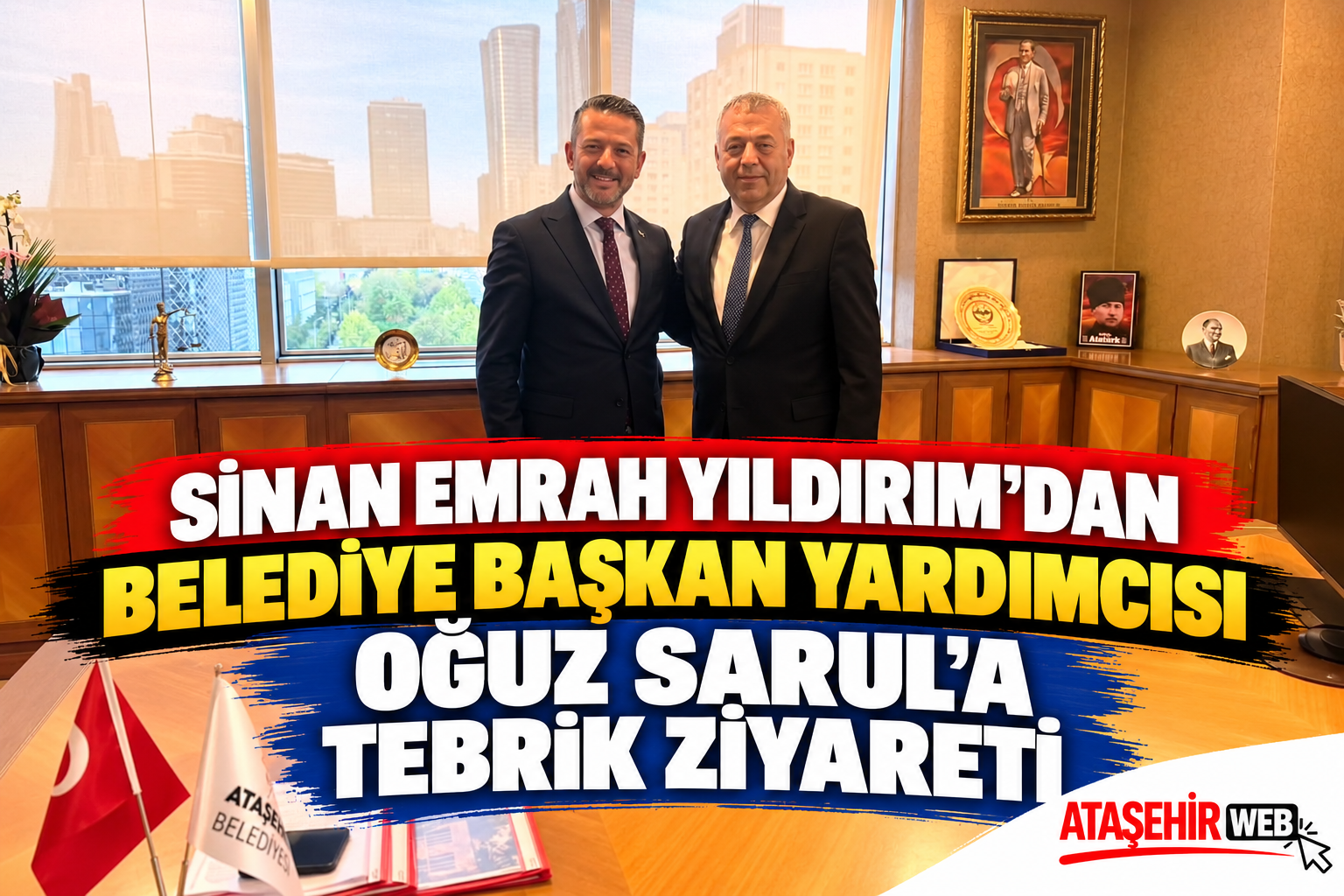 Tebrik Ziyareti Ataşehir Ofisinde Buluşma (1)