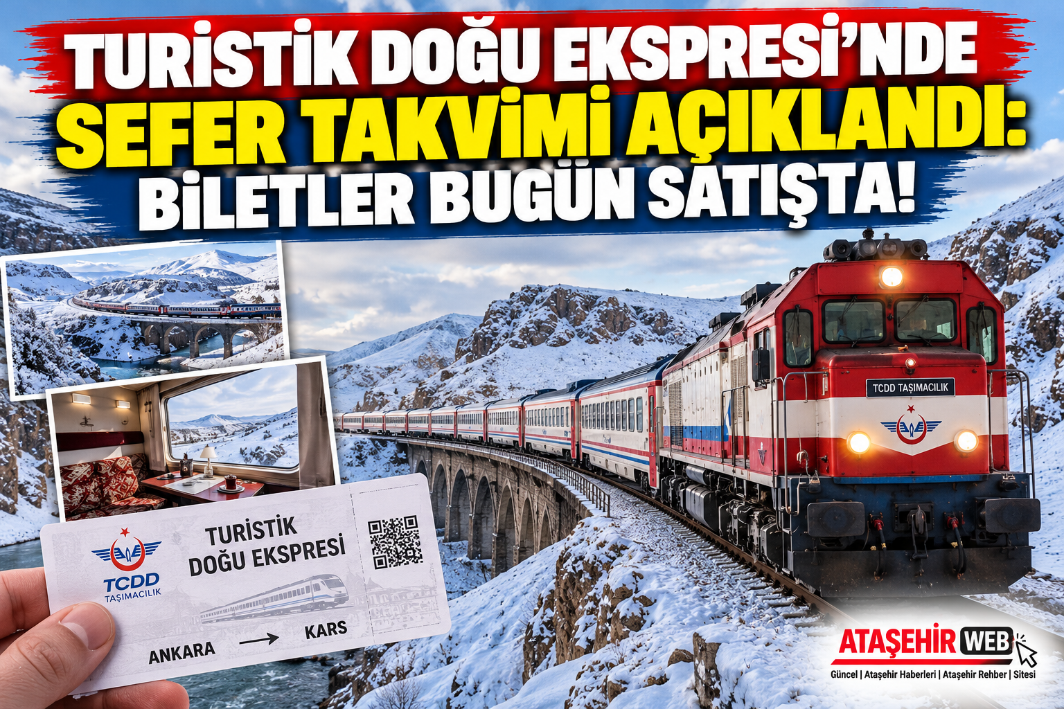 Turistik Doğu Ekspresi Kış Yolculuğu