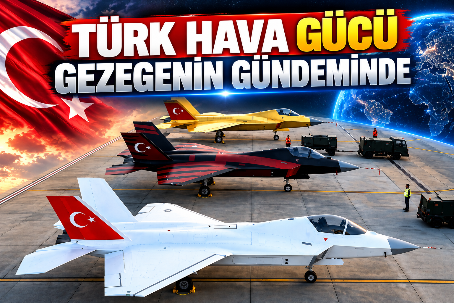 Türk Hava Gücü Gezegenin Gündeminde